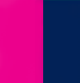 Hot Pink / French Navy